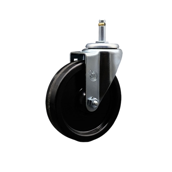 5'' Phenolic Wheel Swivel 7/16'' Grip Ring Stem Caster